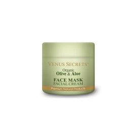 Face Mask with Organic Olive and Aloe Vera 125ml jar