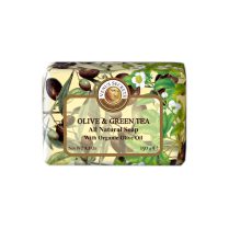 Soap-Olive-Oil-and-green-tea-wrapped-150g