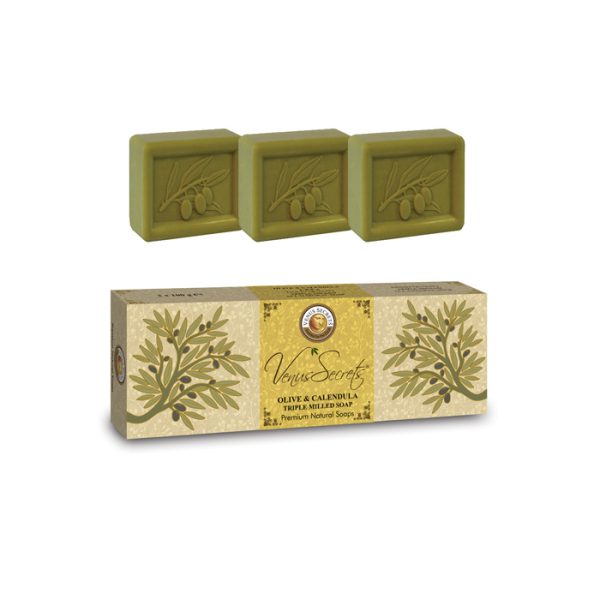 Soap-Olive-Oil-and-calendula-boxed-3x100g