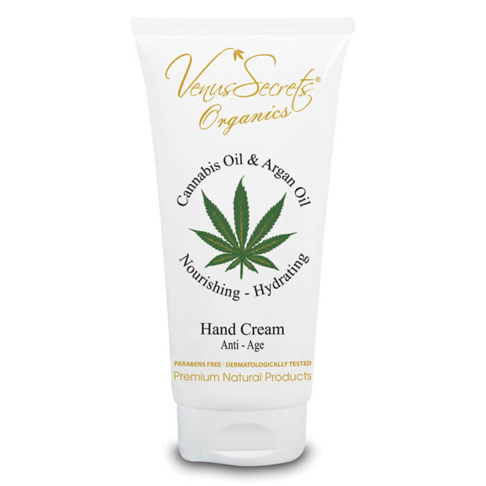 Anti-Age Hand Cream Tube with Cannabis Oil and Argan Oil 100ml
