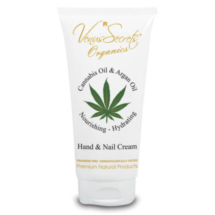 Hand and Nail Cream Tube with Cannabis Oil and Argan Oil 100ml