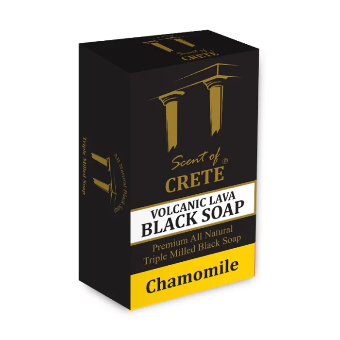 Scent of Crete - Lava Chamomile black soap