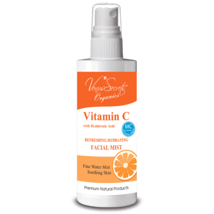 Hydrating Facial Mist Vitamin C Hyaluronic Acid Ενυδατικό Σπρέυ Προσώπου με Βιταμίνη C- venussecrets.com