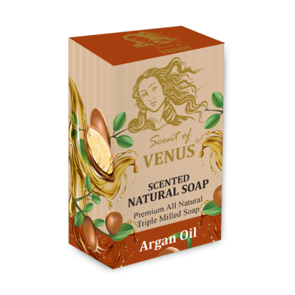 Scent of Venus White Soap Argan Oil Λευκό Σαπούνι με Έλαιο Άργκαν - venussecrets.com