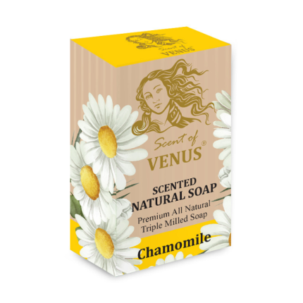 Scent of Venus White Soap Chamomile Λευκό Σαπούνι ε Χαμομήλι - venussecrets.com