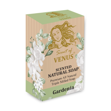 Scent of Venus White Soap Gardenia Λευκό Σαπούνι Γαρδένια - venussecrets.com