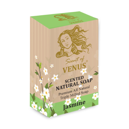 Scent of Venus White Soap Jasmine Λευκό Σαπούνι Γιασεμί - venussecrets.com