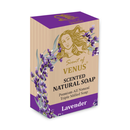 Scent of Venus White Soap Lavender Λευκό Σαπούνι Λεβάντα - venussecrets.com