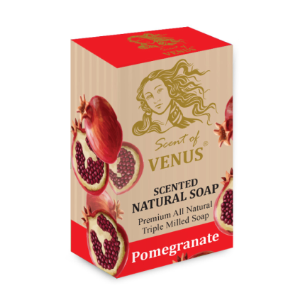 Scent of Venus White Soap Pomegranate Λευκό Σαπούνι Ρόδι - venussecrets.com
